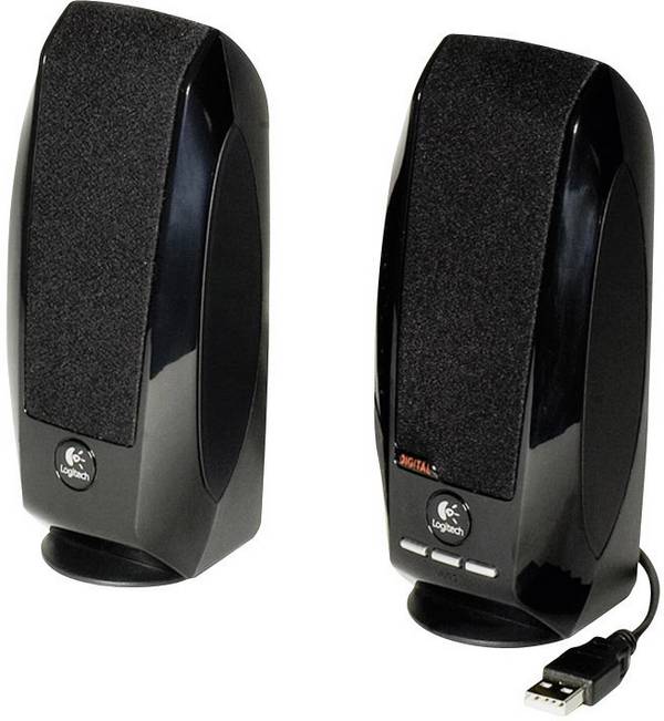 Logitech S-150 2.0 Datorhögtalare Sladd 1.2 W Svart