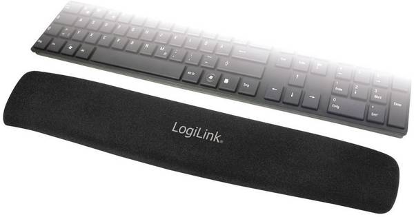 LogiLink ID0044 Gel-handledsstöd Svart
