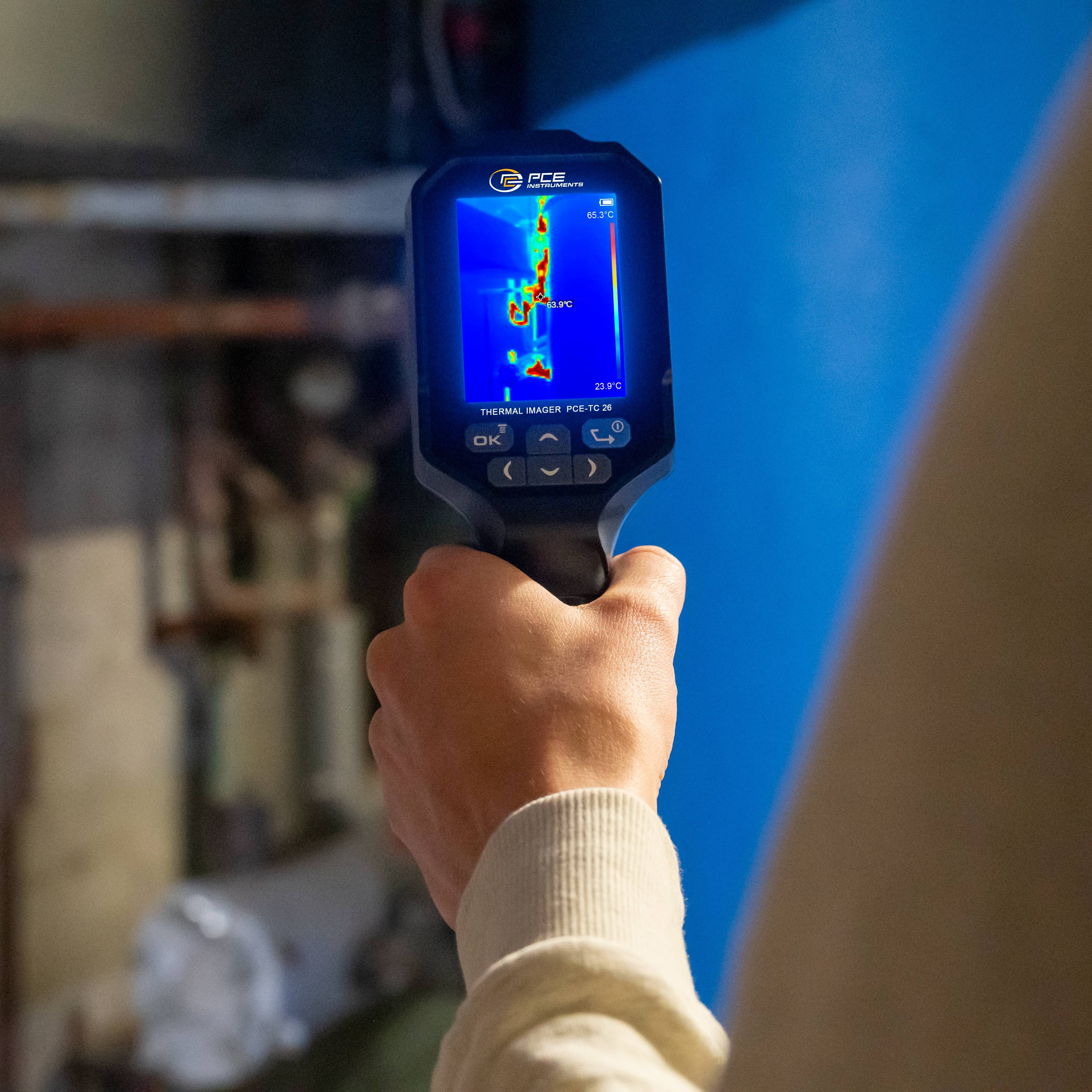 PCE Instruments PCE-TC 26 Värmekamera -10 till 400 °C 25 Hz USB-C-5