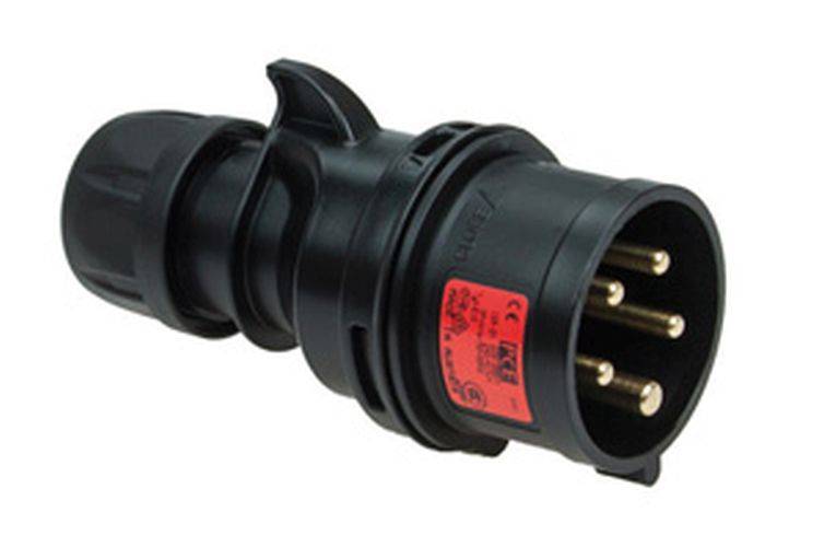 PCE Eventtechnik 025-6x CEE kontakt 32 A 5-polig 400 V 1 st