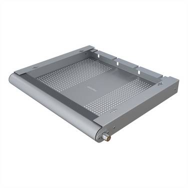 Dataflex DATAFLEX Addit Laptop Sicherheits-Schubl Utdragbar bordslåda  Silver (metallic)