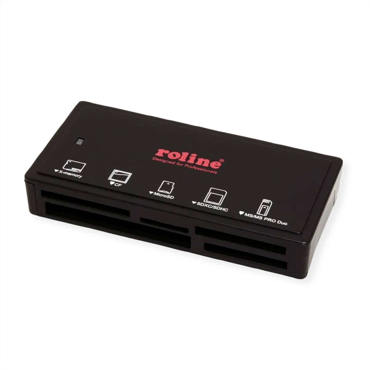 Roline 15.08.6249 USB-hubb Svart