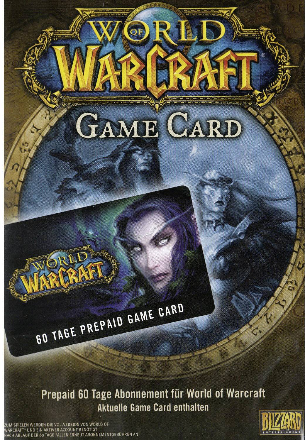 World of Warcraft 60 Tage Gametime Card PC N/A Conrad.se