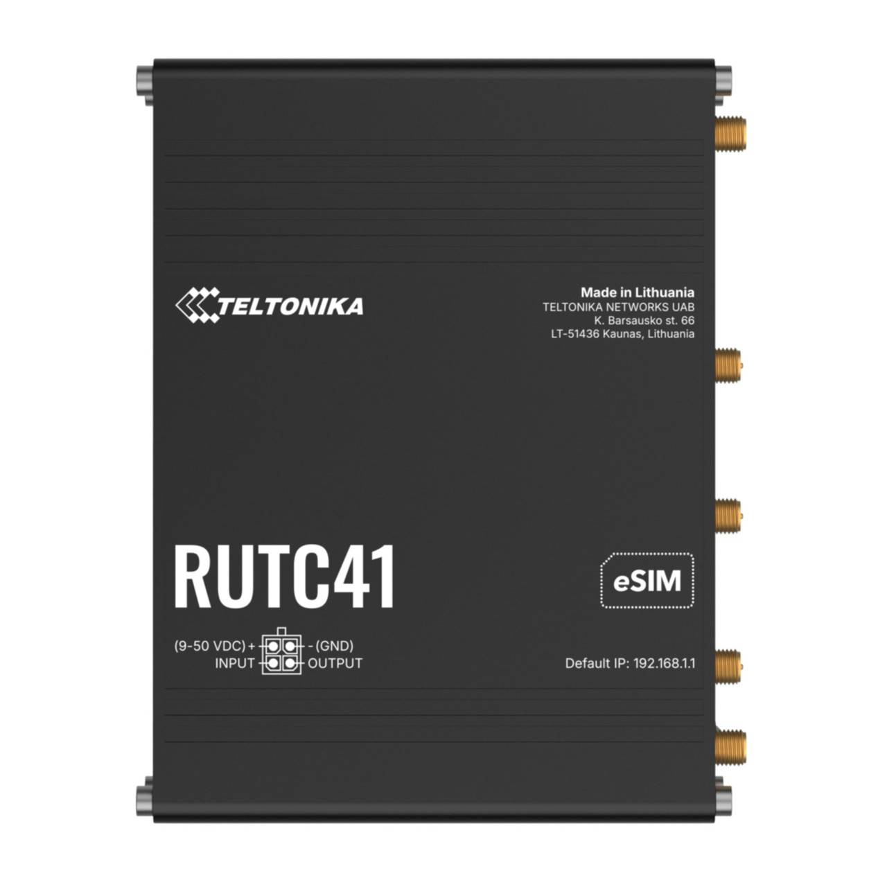 Teltonika Router Teltonika Networks RUTC41 (EU) 4G Cat 4 Edge con WiFi 6. supporto per doc Router-2