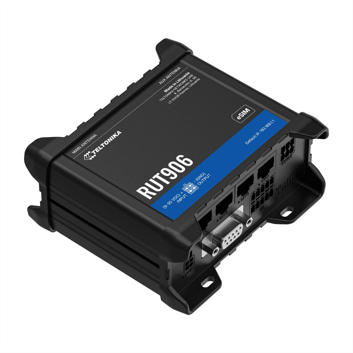 Teltonika TELTONIKA - · Router· RUT906· LTE Modem Router/WLAN· eSIM - Router - WLAN Router-4