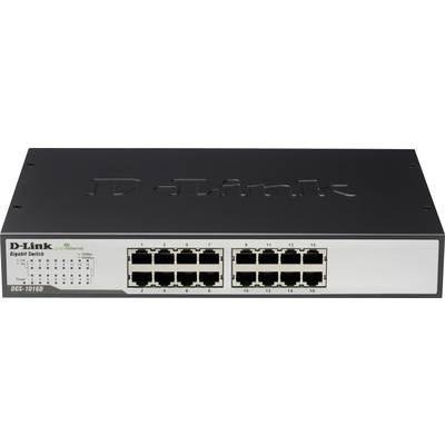 D-Link DGS-1016D Nätverks-switch 16 Port 1 GBit/s