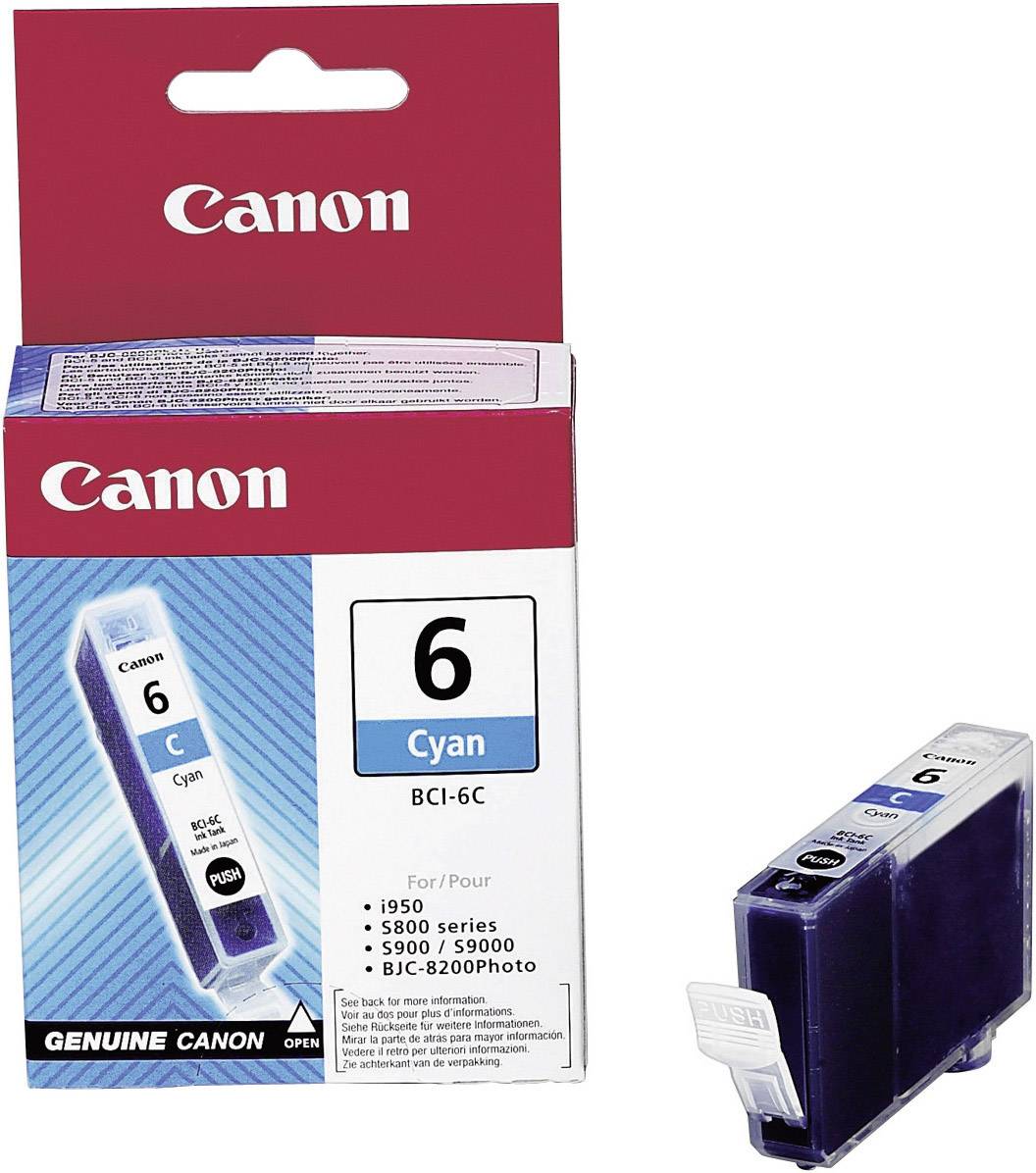 Canon Bläck BCI-6 C Original Cyan 4706A002