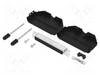 Amphenol L17DPPK37-BK+L77SDC37S D-Sub honkontakt set 180 ° Antal poler: 37 Lödhona 1 st