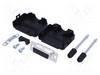 Amphenol L17DPPK15-BK+L77HDA26S D-Sub honkontakt set 180 ° Antal poler: 26 Lödhona 1 st