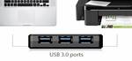 Transcend USB 3.0 4 portars-hubb med nätdel