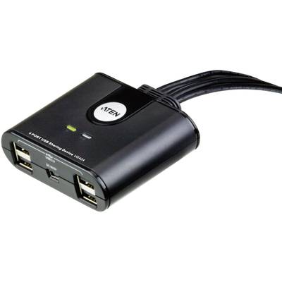 ATEN US424-AT 4 Port USB 2.0-switch Svart