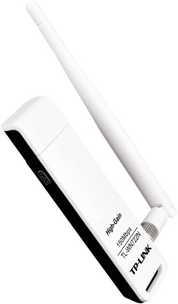 TP-LINK TL-WN722N WiFi USB-dongel USB 2.0 150 MBit/s
