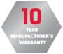 10 års tillverkargaranti