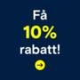 Just nu 10% rabatt!
