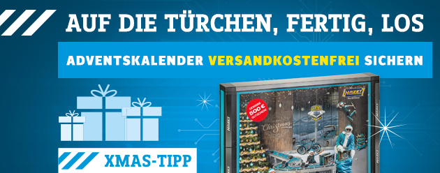 AUF DIE TÜRCHEN, FERTIG, LOS