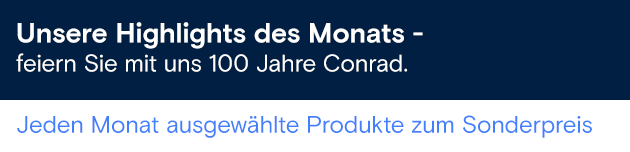 Feiern Sie mit uns 100 Jahre Conrad