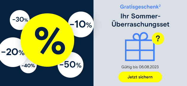 Gratisgeschenk²: Ihr Sommer-Überraschungsset!