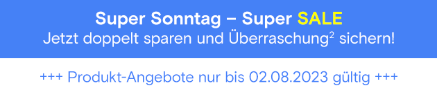 Super Sonntag – Super SALE
