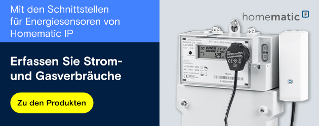 Erfassen Sie Strom- und Gasverbräuche