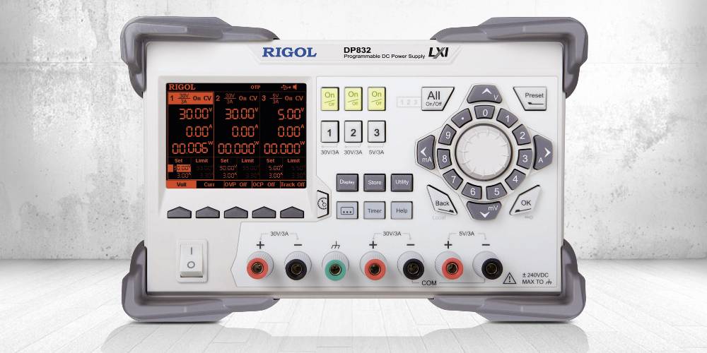 Lineární programovatelný zdroj DP832 staví na dobrém základu