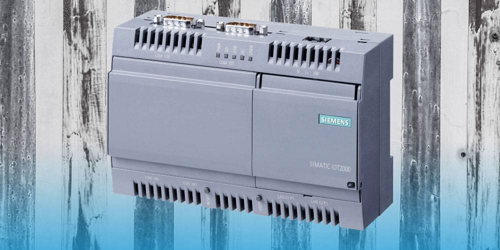 Jednotka pro řízení výroby propojená s cloudem Siemens IoT Gate