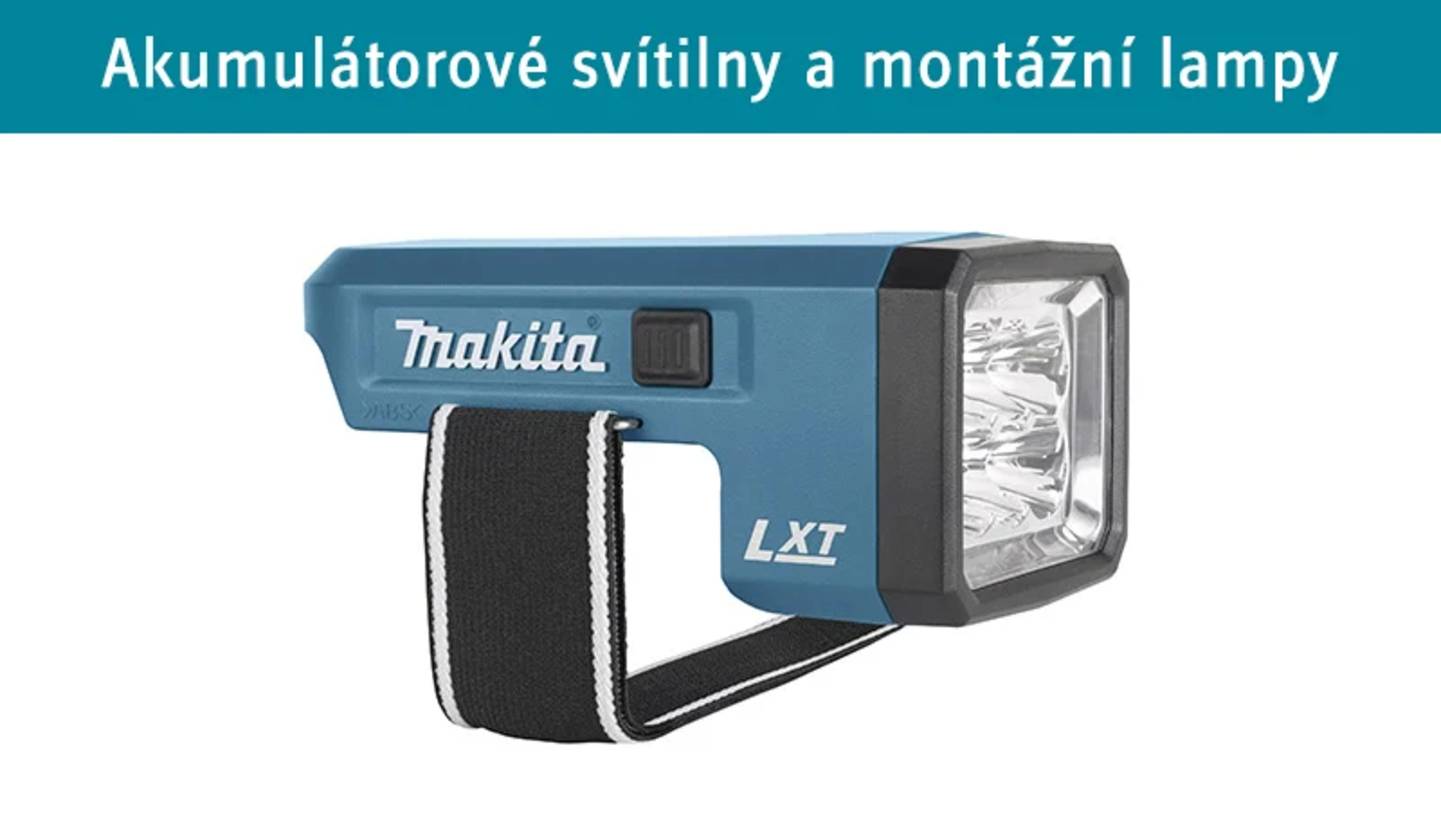 Makita - Akumulátorové svítilny a montážní lampy