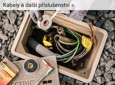 Kabely a další příslušenství