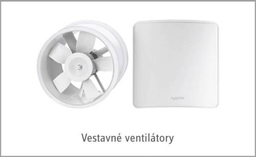 Vestavné ventilátory Sygonix, Trubkový zasouvací ventilátor, Trubkové axíalní ventilátory
