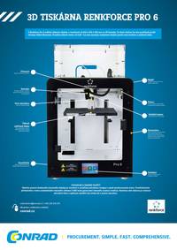 3D tiskárna Renkforce Pro 6