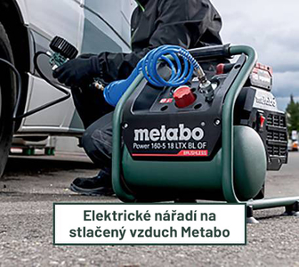 Elektrické nářadí na stlačený vzduch Metabo