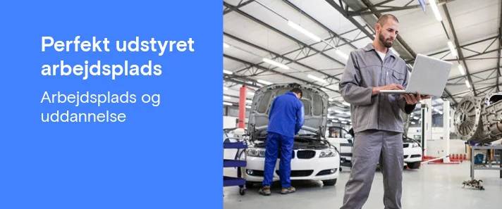 Perfect uitgeruste werkplek