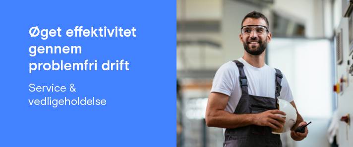 Vedligeholdelse og service