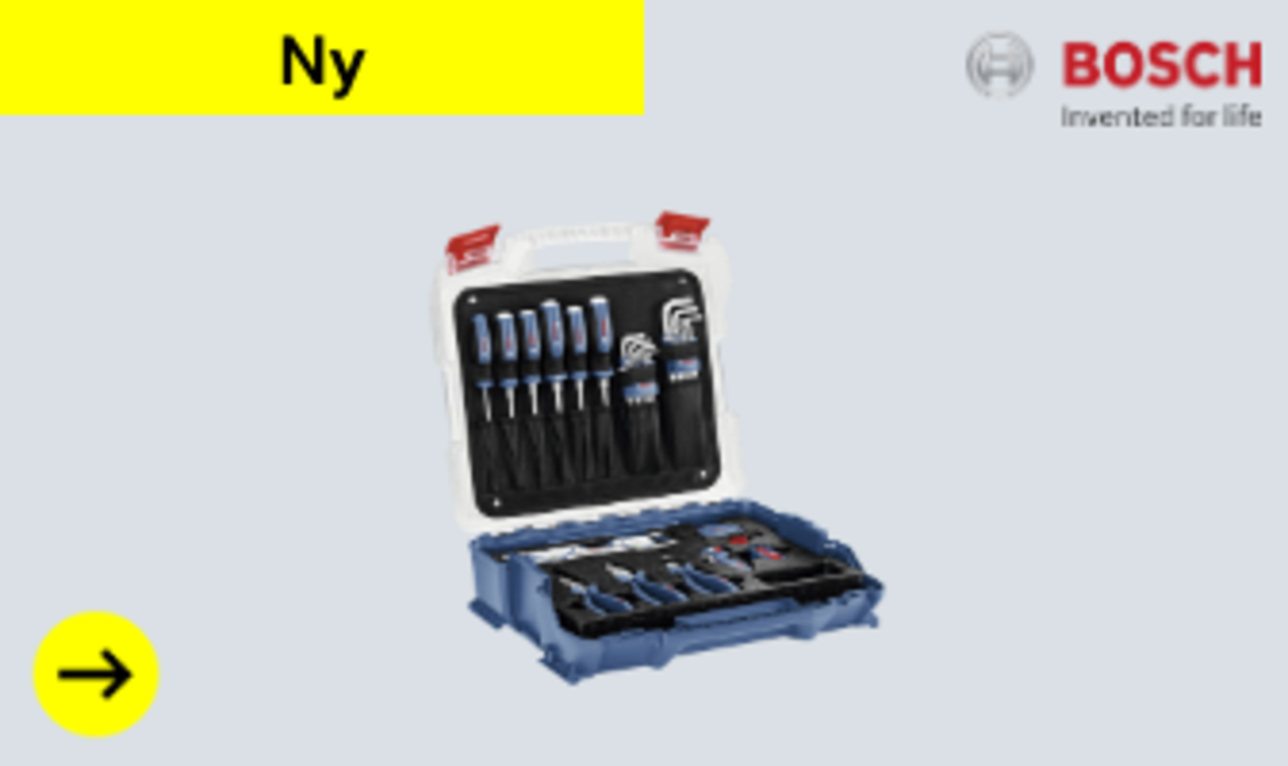 Bosch Professional 40-delige handgereedschapsset in koffer	