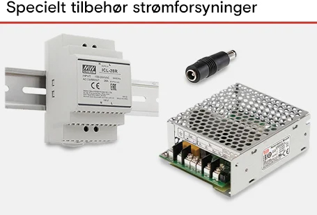 Specielt tilbehor stromforsyninger