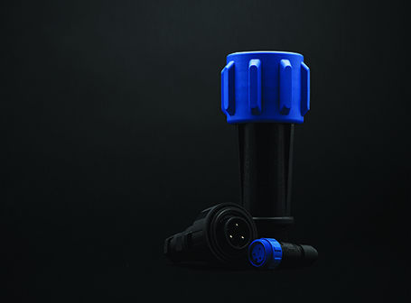 Runde Leistungssteckverbinder