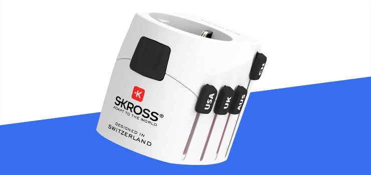 Skross – Reiseadapter Pro World