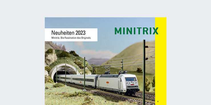 Minitrix - eine Reise in die Vergangenheit. Alle Neuheiten 2023