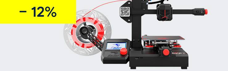12% Rabatt auf alle 3D Drucker →