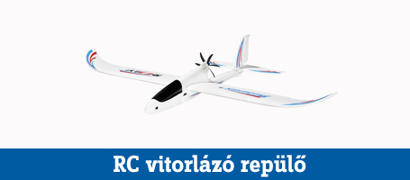 RC vitorlázó repülők