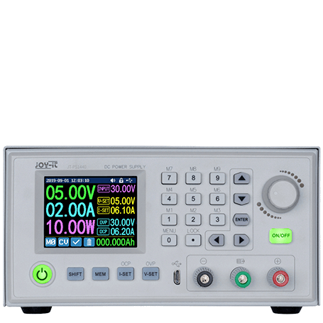 Hochpräzises digitales Labornetzteil PS1440-C mit Farbdisplay und intuitiver Bedienung.