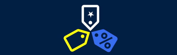Icon zu aktuellen Aktionen und Promotionen
