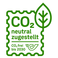 Zertifikat CO2-neutrale Zustellung