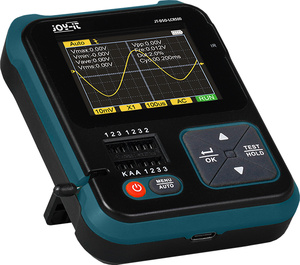 Joy-iT JT-DSO-LCR500, ein portables Digital-Oszilloskop und LCR-Meter mit Display und Tasten.