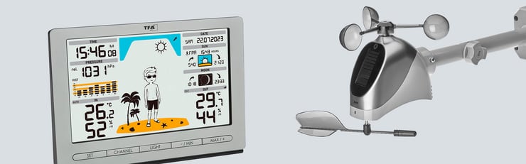 Zum ganzen Wettermessgerätesortiment