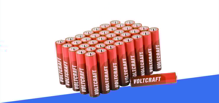 VOLTCRAFT – Industrial LR03 Micro (AAA)-Batterie