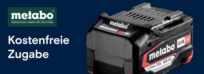 Metabo Gratis Akku Aktion 2025