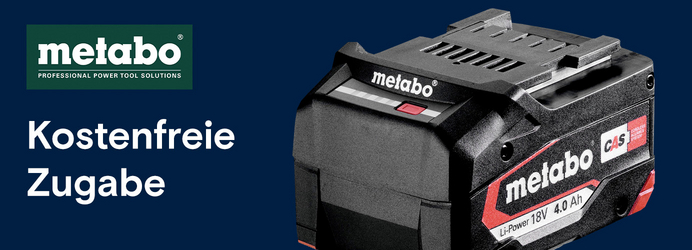 Metabo Gratis Akku Aktion 2026