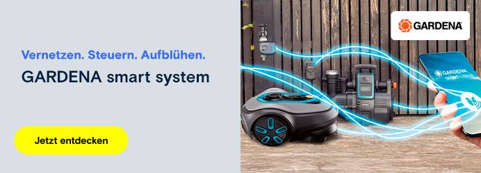 Bild von verschiedenen Gardena Geräten