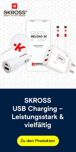 Skross USB Charging