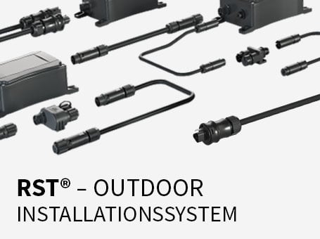 Rundsteckverbinder in Schutzklasse IP 68